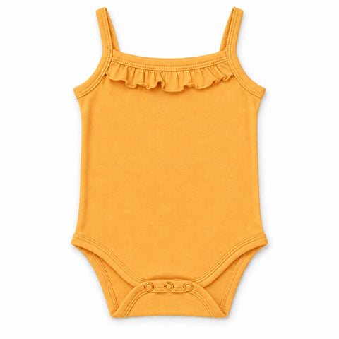 Sleeveless Lace Bodysuit — Citrus