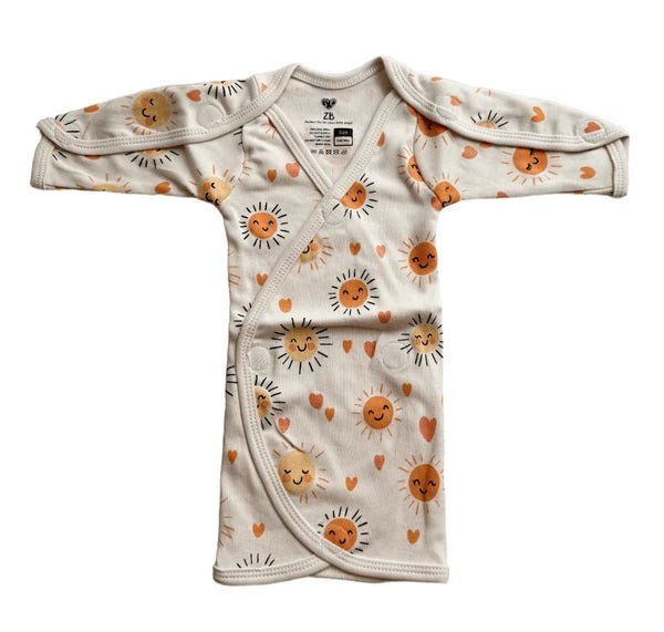 Preemie Shirt – Happy Sun Pattern - Zahra Batool 
