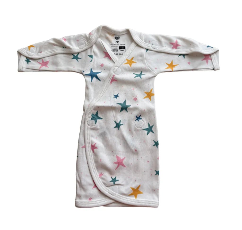 Preemie Shirt – Star Pattern - Zahra Batool 