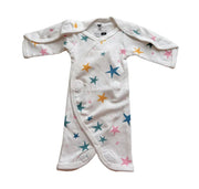 Preemie Half Bodysuit – Star Pattern - Zahra Batool 