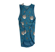 Preemie Sleeveless Shirt – Teddy Bear Design - Zahra Batool 