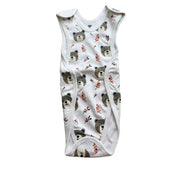 Preemie Romper – Teddy Bear Design - Zahra Batool 