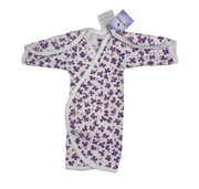 Preemie Shirt – Cute Violet Flowers Pattern - Zahra Batool 