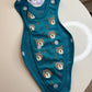 Pure Cotton Preemie Romper – Teddy Bear Design