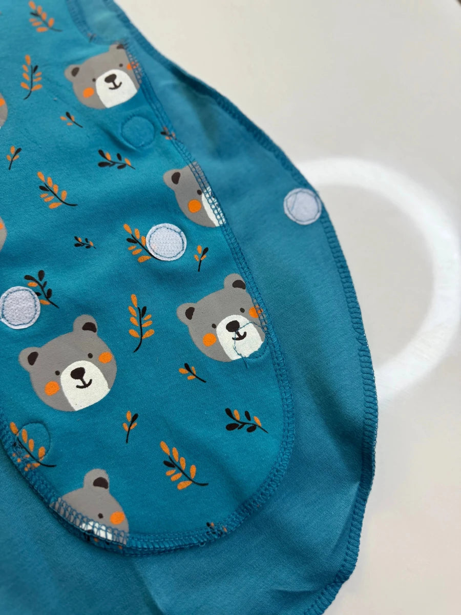 Preemie Sleeveless Shirt – Teddy Bear Design - Zahra Batool 