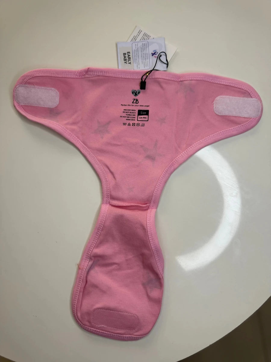 Preemie Diaper Covers – Star Pattern - Zahra Batool 