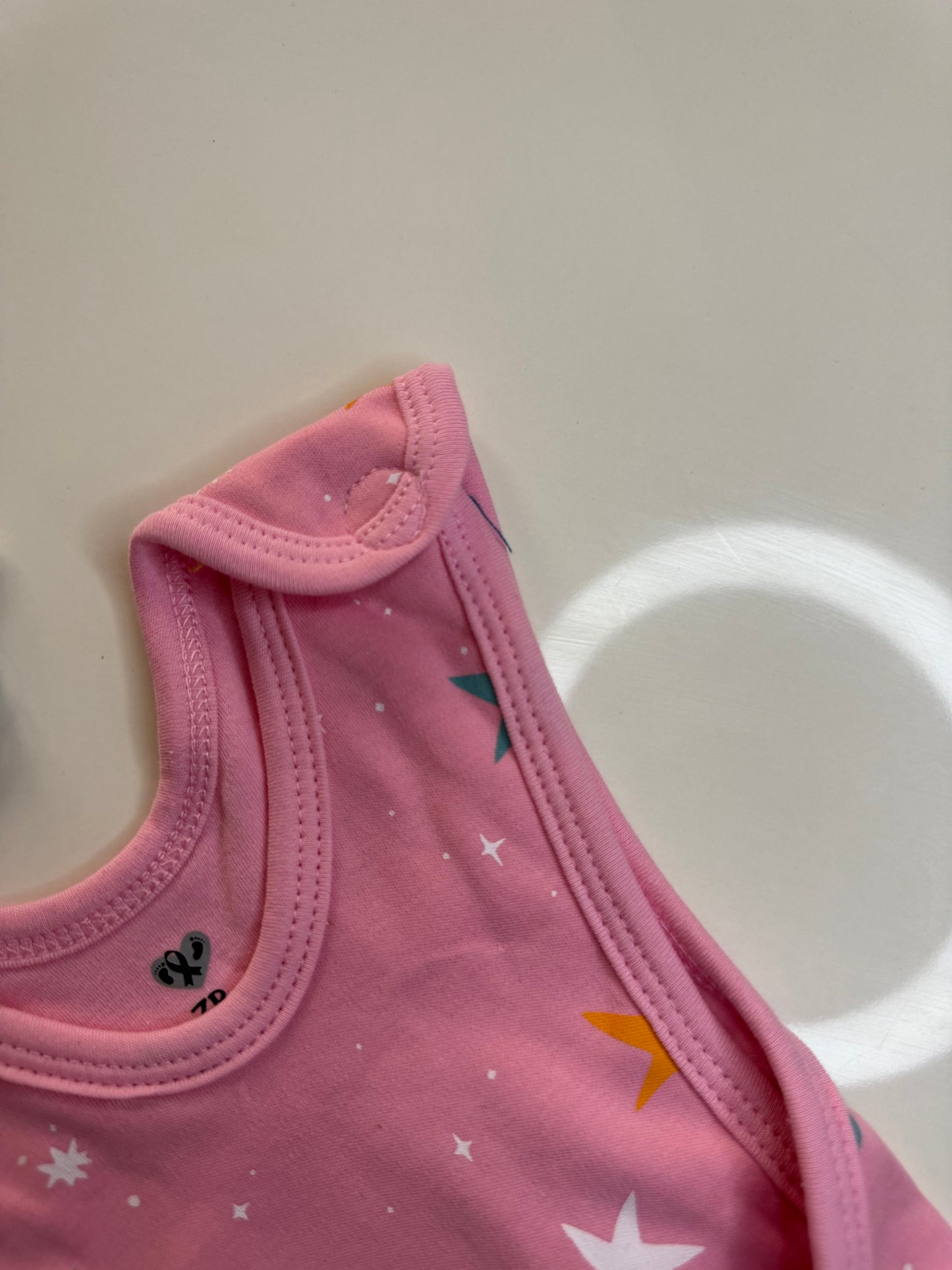 Preemie Romper – Star Pattern