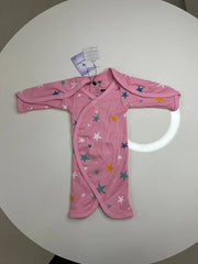 Preemie Half Bodysuit – Star Pattern - Zahra Batool 