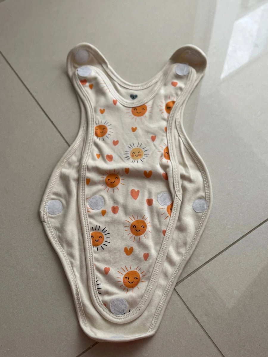 Preemie Romper – Happy Sun Pattern - Zahra Batool 