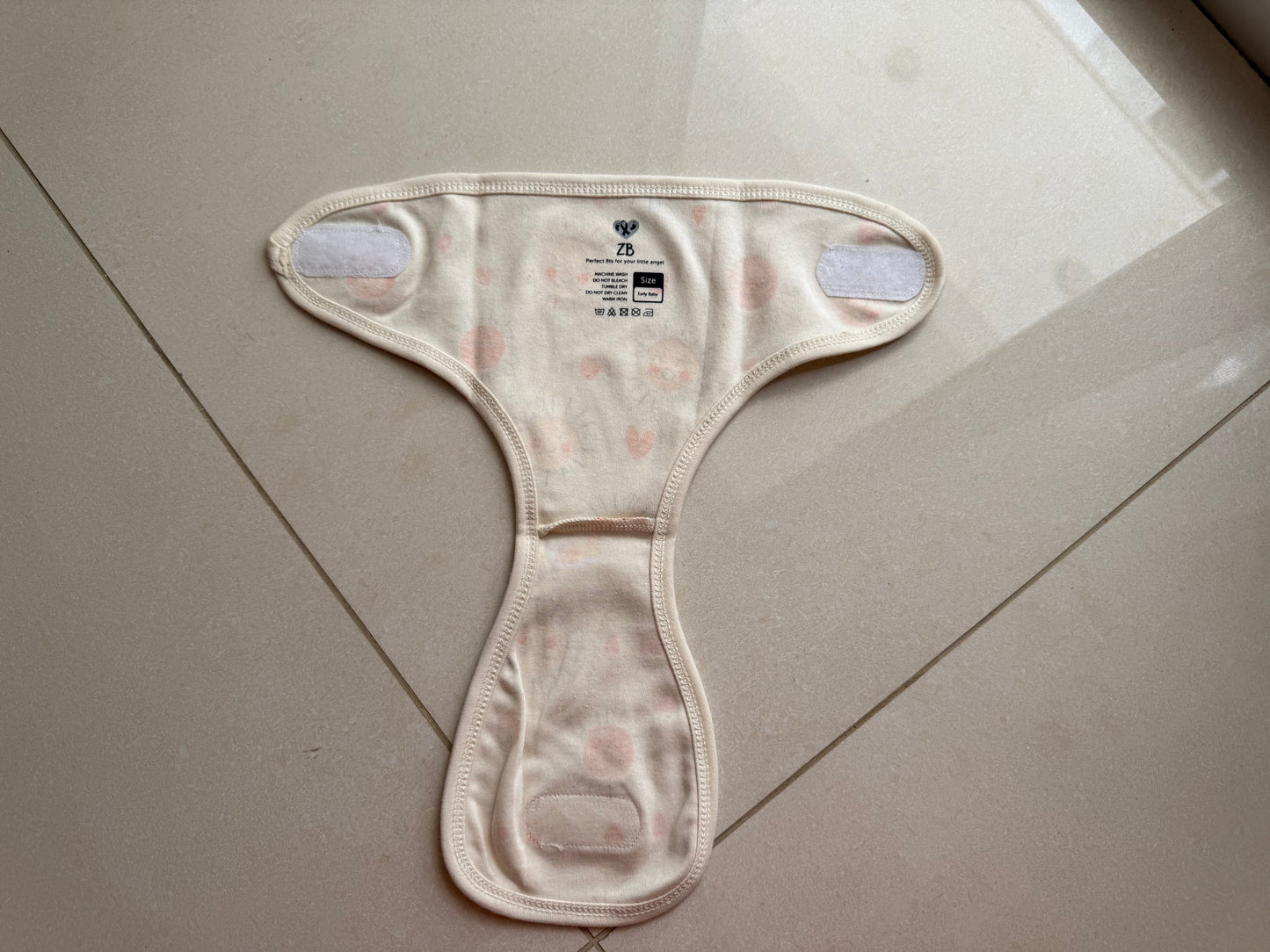 Pure Cotton Preemie Diaper Covers – Happy Sun Pattern