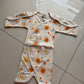 Pure Cotton Preemie Half Bodysuit – Happy Sun Pattern