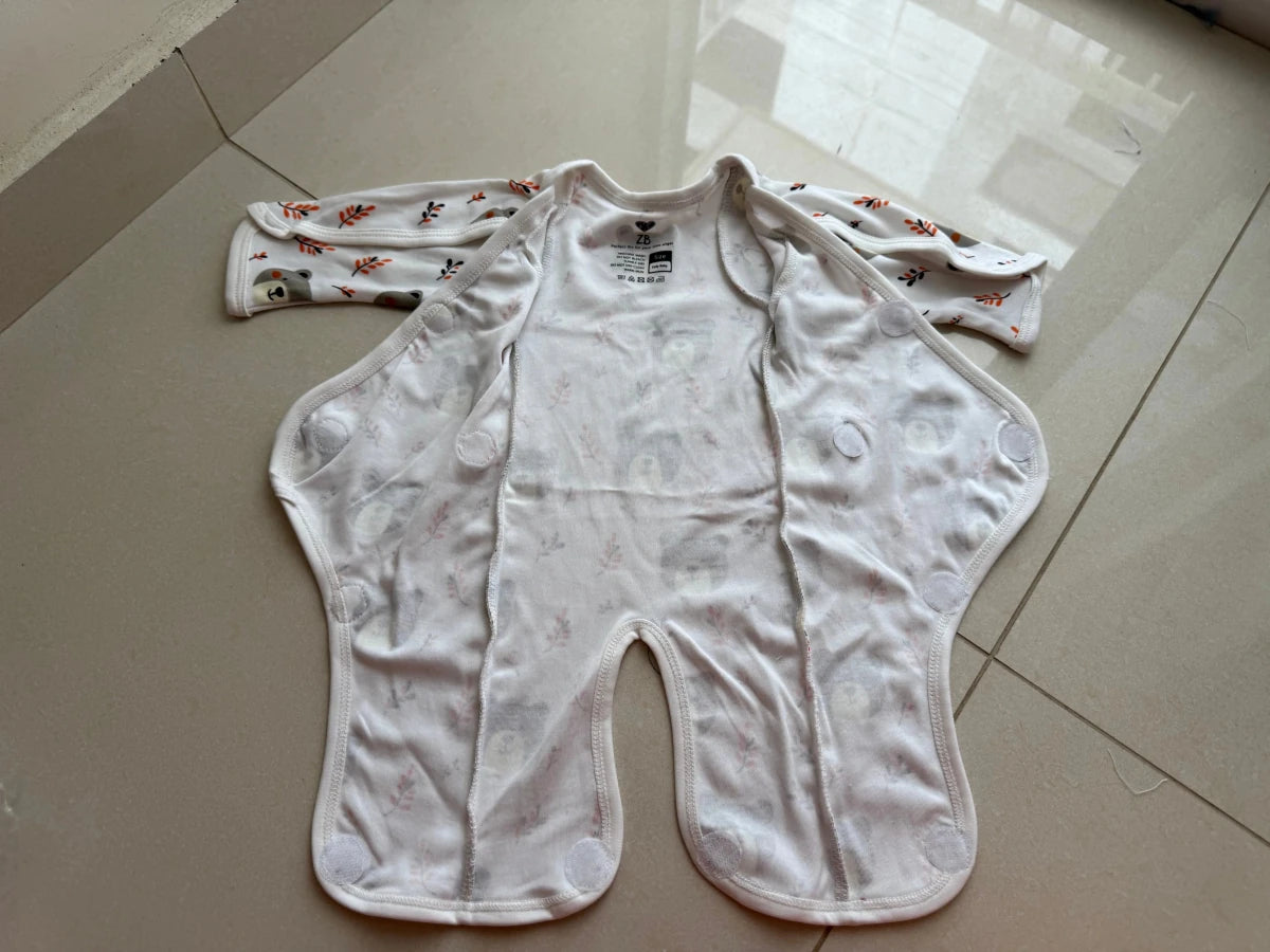 Preemie Full Bodysuit – Teddy Bear Design - Zahra Batool 