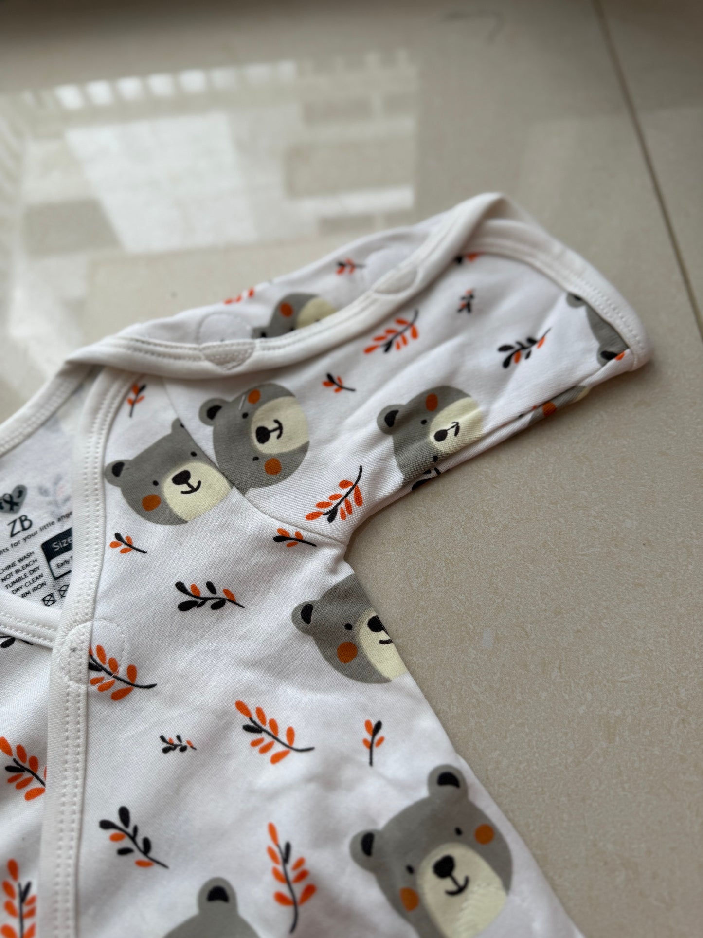 Preemie Shirt – Teddy Bear Design