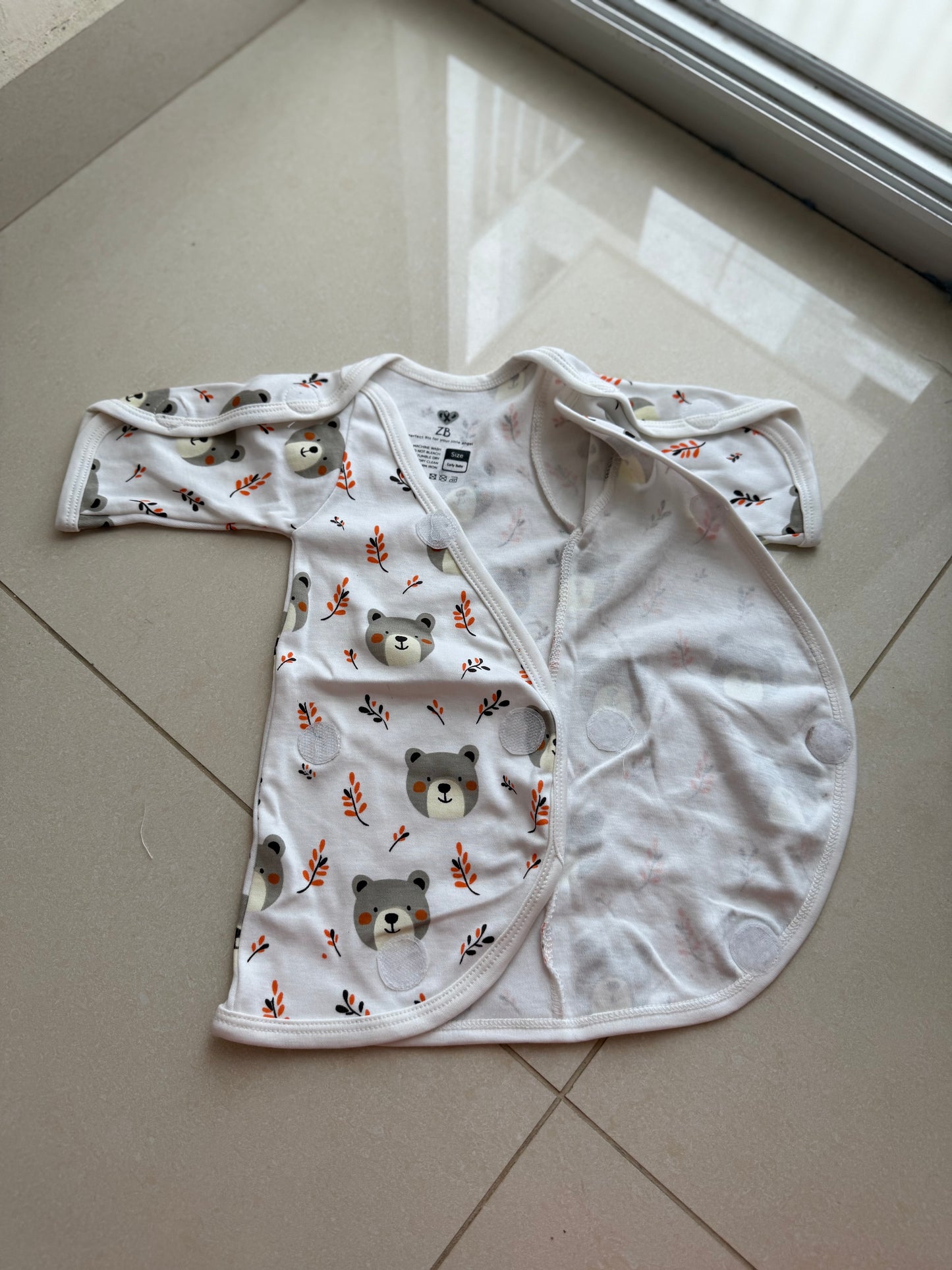Preemie Shirt – Teddy Bear Design
