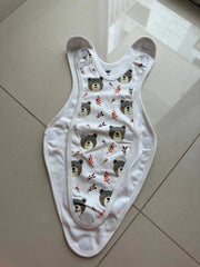 Preemie Romper – Teddy Bear Design - Zahra Batool 
