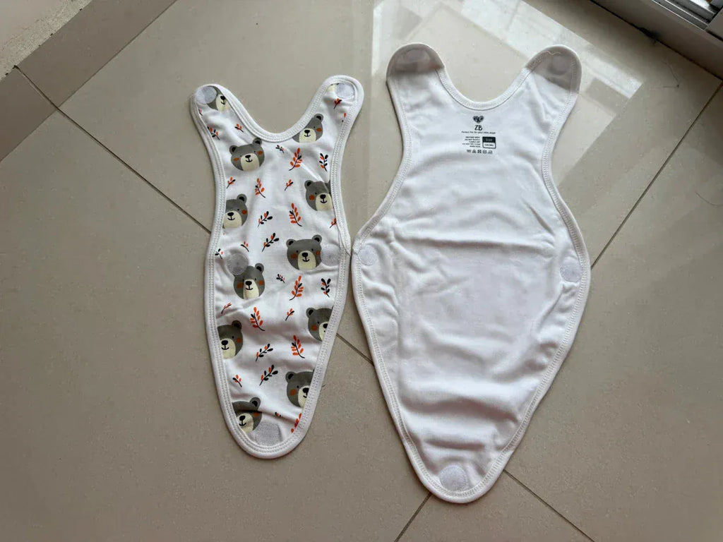Preemie Romper – Teddy Bear Design - Zahra Batool 