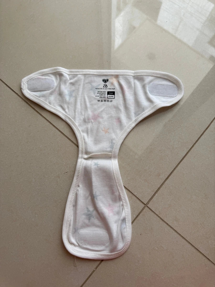 Preemie Diaper Covers – Star Pattern - Zahra Batool 