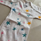 Pure Cotton Preemie Shirt – Star Pattern