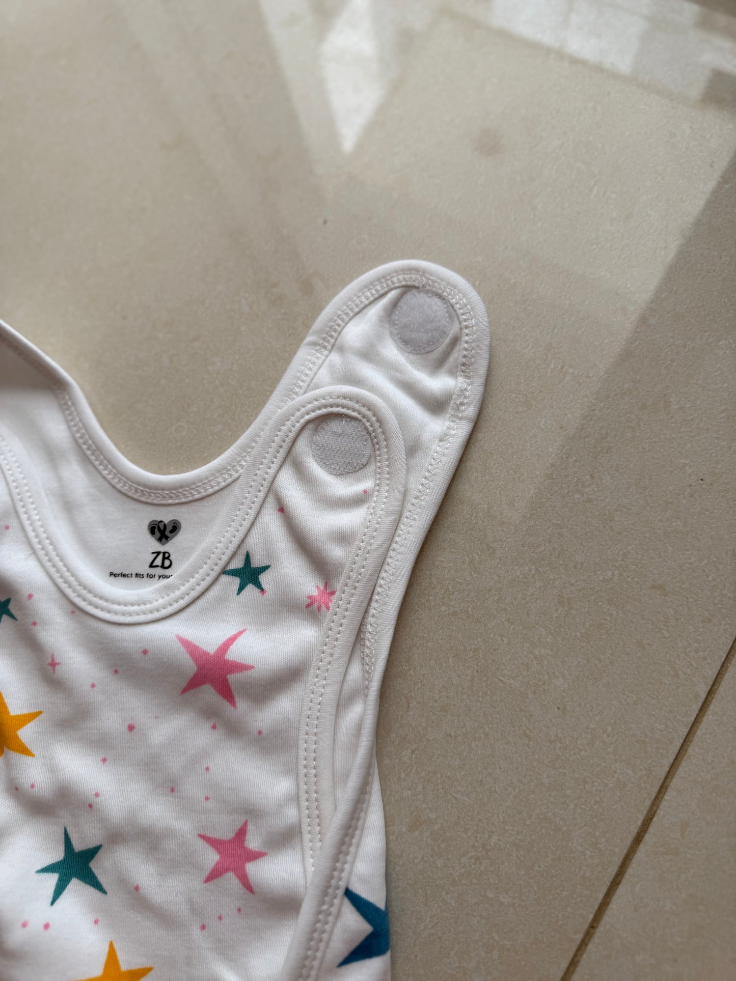 Preemie Romper – Star Pattern