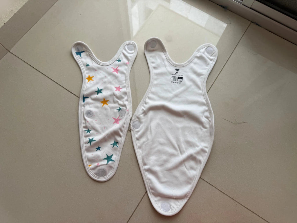 Preemie Romper – Star Pattern - Zahra Batool 