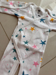 Preemie Full Bodysuit – Star Pattern - Zahra Batool 