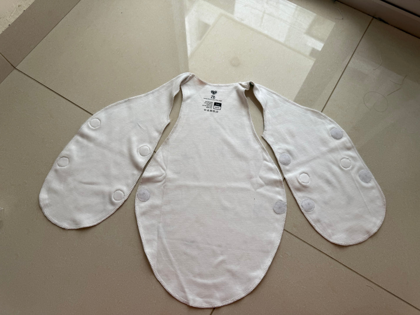 Pure Cotton Preemie Sleeveless Shirt – Star Pattern