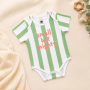 Baby Basic short-sleeve cotton bodysuit in an assorted ZB design – alternate product view