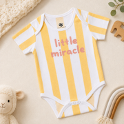 Baby Basic short-sleeve cotton bodysuit in an assorted ZB design – alternate product view