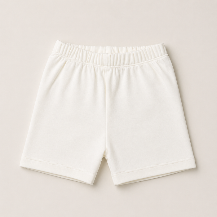 Cream Baby Shorts
