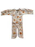 Preemie Full Bodysuit – Happy Sun Pattern - Zahra Batool 