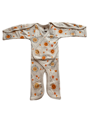 Preemie Full Bodysuit – Happy Sun Pattern - Zahra Batool 