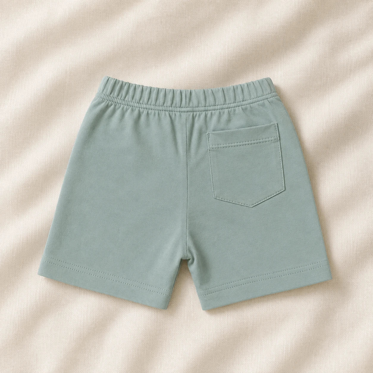 Lurex Green Baby Shorts