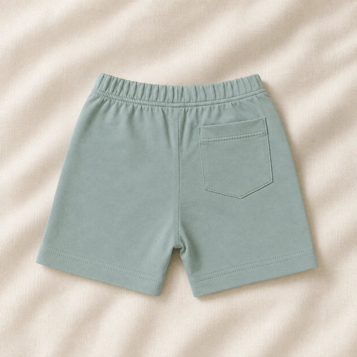 Lurex Green Baby Shorts