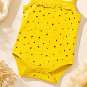 Cat Hearts | 2 Piece Set Bodysuit | heart print lifestyle view