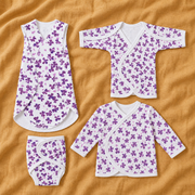 White Cute Flower Print – Cozy Days Collection – View 1