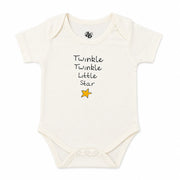 Baby Basic short-sleeve cotton bodysuit in an assorted ZB design – alternate product view