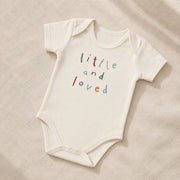 Little and Love | Baby Basic Bodysuit | lifestyle view