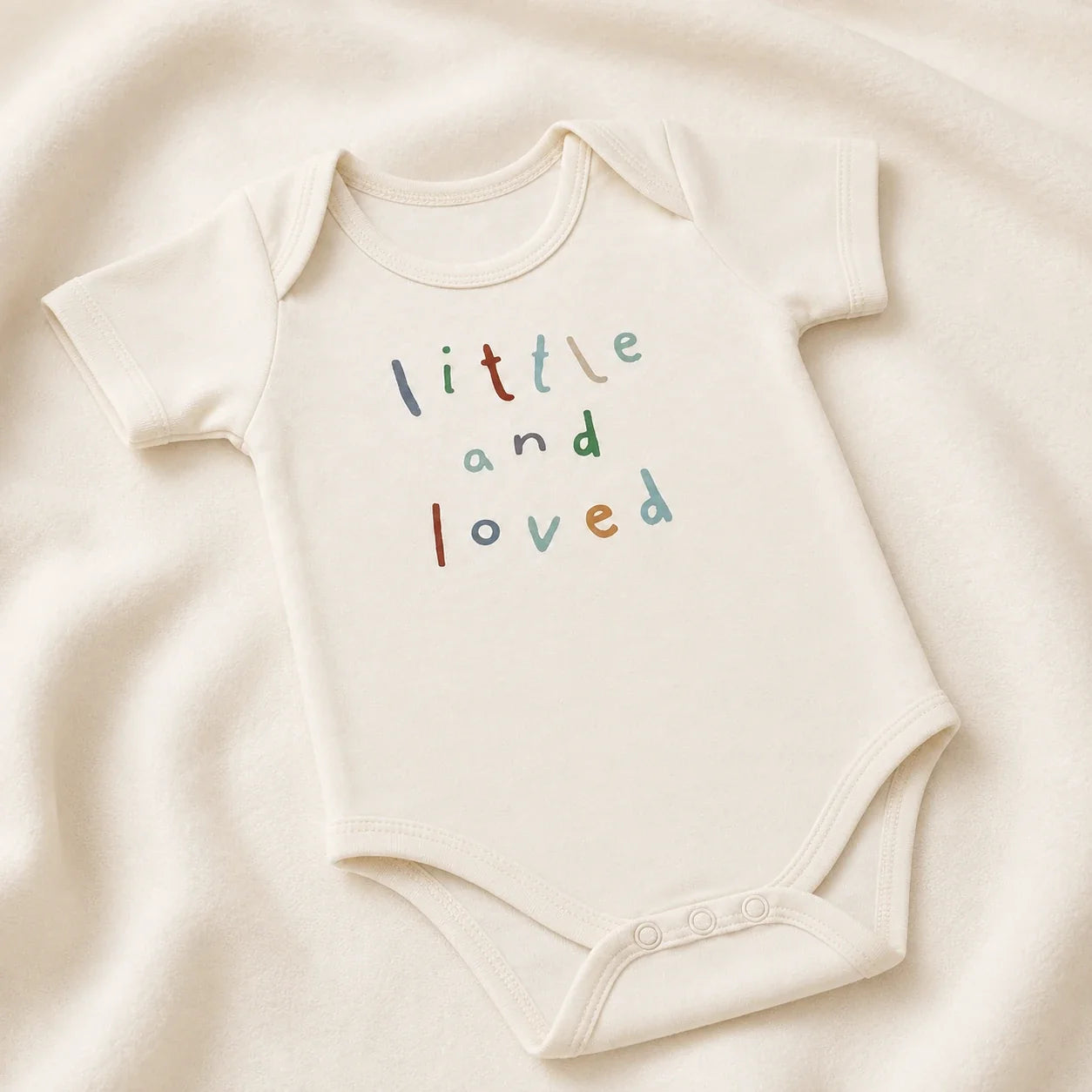 Little and Love | Baby Basic Bodysuit | alternate lifestyle view