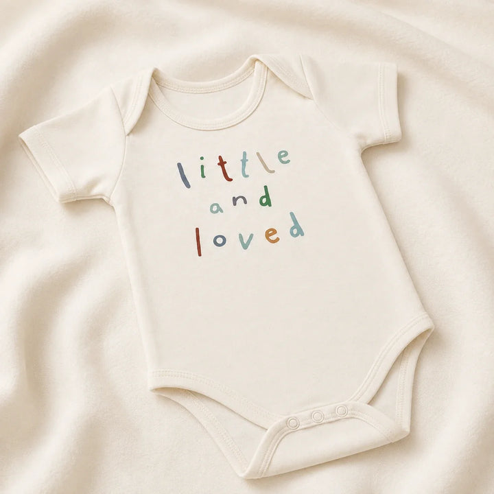 Little and Love | Baby Basic Bodysuit | alternate lifestyle view