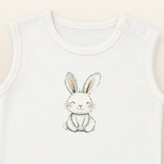 Little Bunny | Bodysuit Sleeveless | print detail