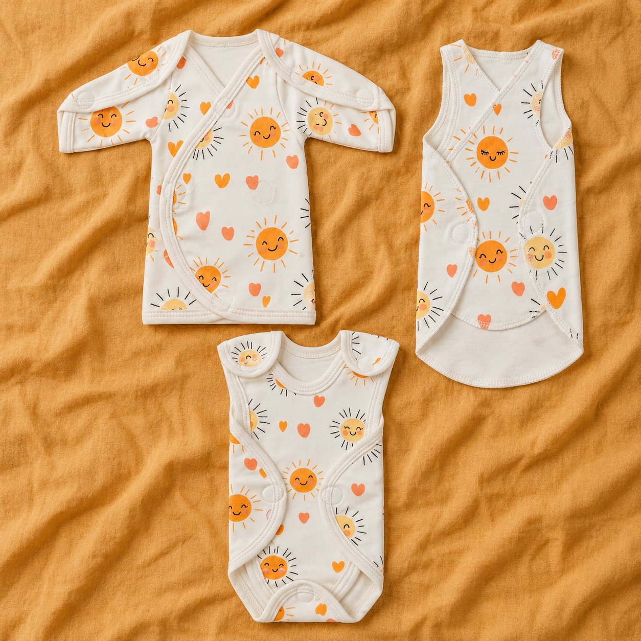 White Sun Print – Little Wardrobe Collection – View 1