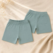 Lurex Green Baby Shorts