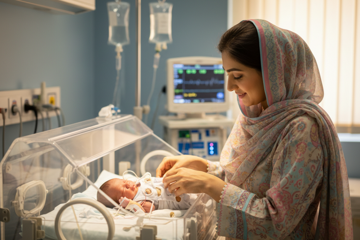Pakistan's First Preemie & NICU Friendly Clothing Brand – Zahra Batool