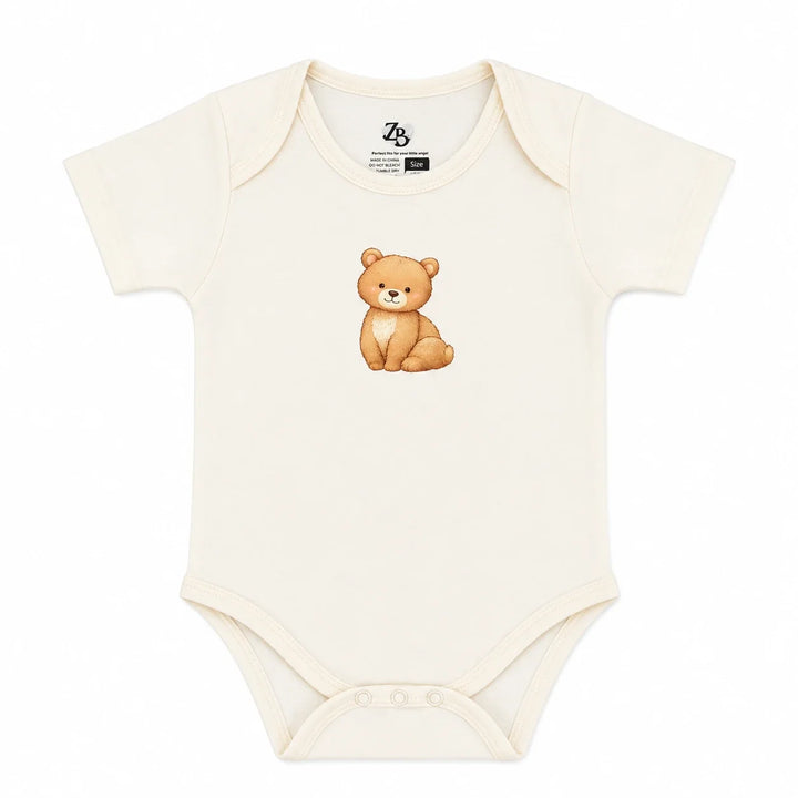 Teddy Bear Preemie NICU Body Suit – view 1 | design:teddy-bear