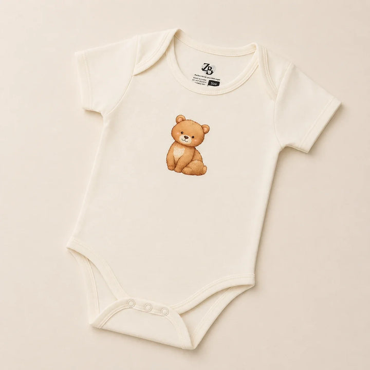 Teddy Bear Preemie NICU Body Suit – view 3 | design:teddy-bear