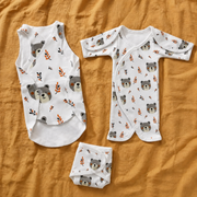 White Teddy Bear Print – Tiny Beginnings Collection – View 1