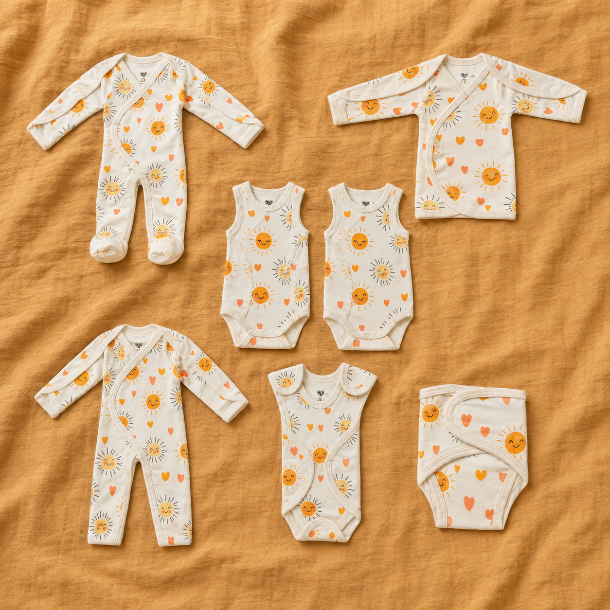 White Sun Print – Tiny Essentials Collection – View 1
