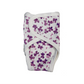Pure Cotton Preemie Diaper Covers – Cute Violet Flowers Pattern