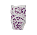 Preemie Diaper Covers – Cute Violet Flowers Pattern - Zahra Batool 