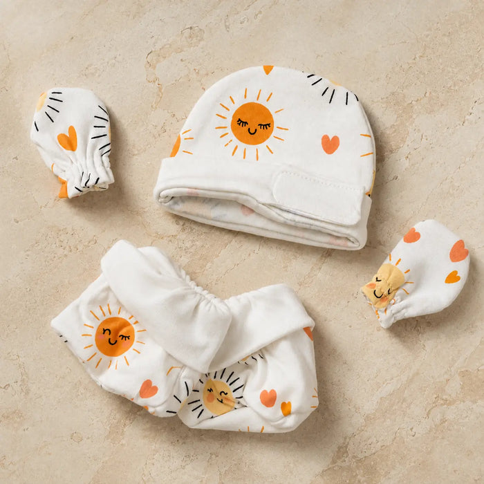 Preemie / NICU Accessories Set – Cap, Mittens & Socks